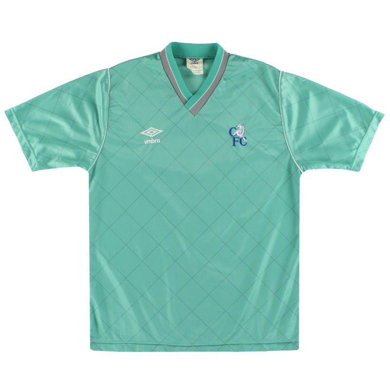 1987-89 Chelsea Umbro Auswärtstrikot Gr. S