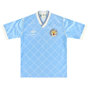 1987-89 Manchester City Umbro Heimtrikot Y