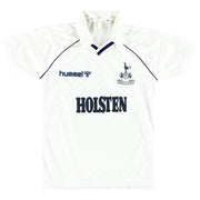 1987-89 Tottenham Hummel Heimtrikot Gr. L Jungen