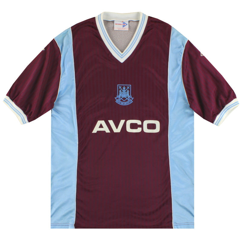 1987-89 West Ham Heimtrikot