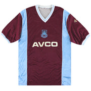 1987-89 West Ham Scoreline Heimtrikot L