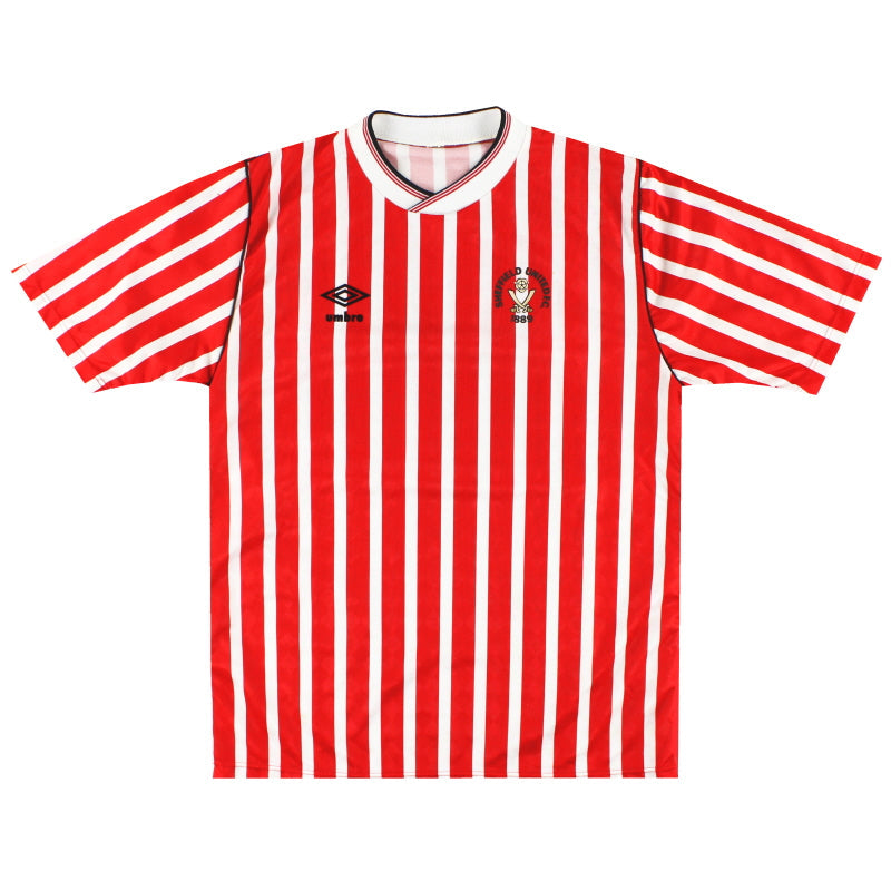 1987-90 Sheffield United Umbro Heimtrikot L