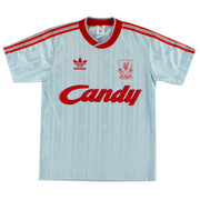 1988-89 Liverpool adidas Auswärtstrikot S