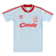 1988-89 Liverpool adidas Auswärtstrikot #10 Y