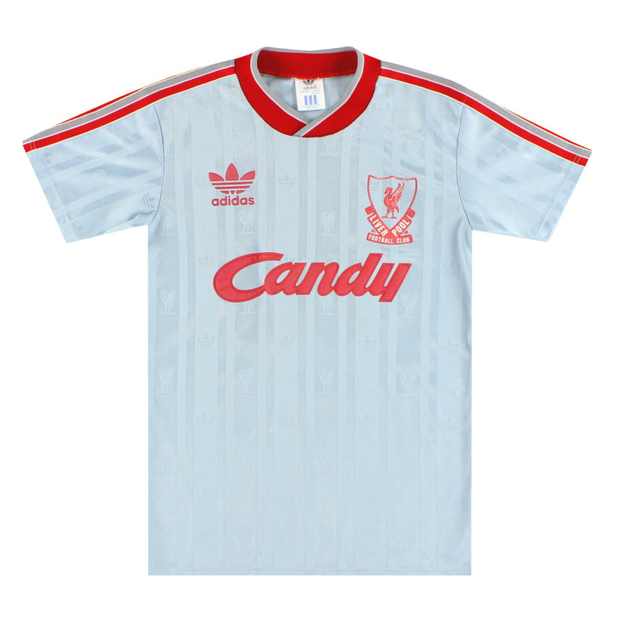 1988-89 Liverpool adidas Auswärtstrikot #10 Y