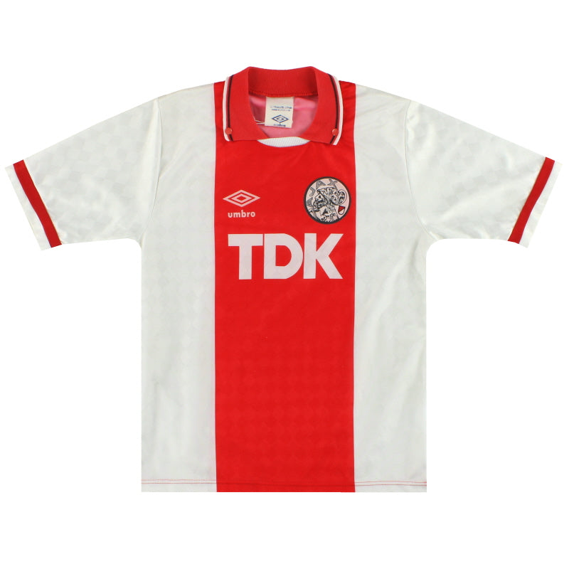 1989-91 Ajax Umbro Heimtrikot Y