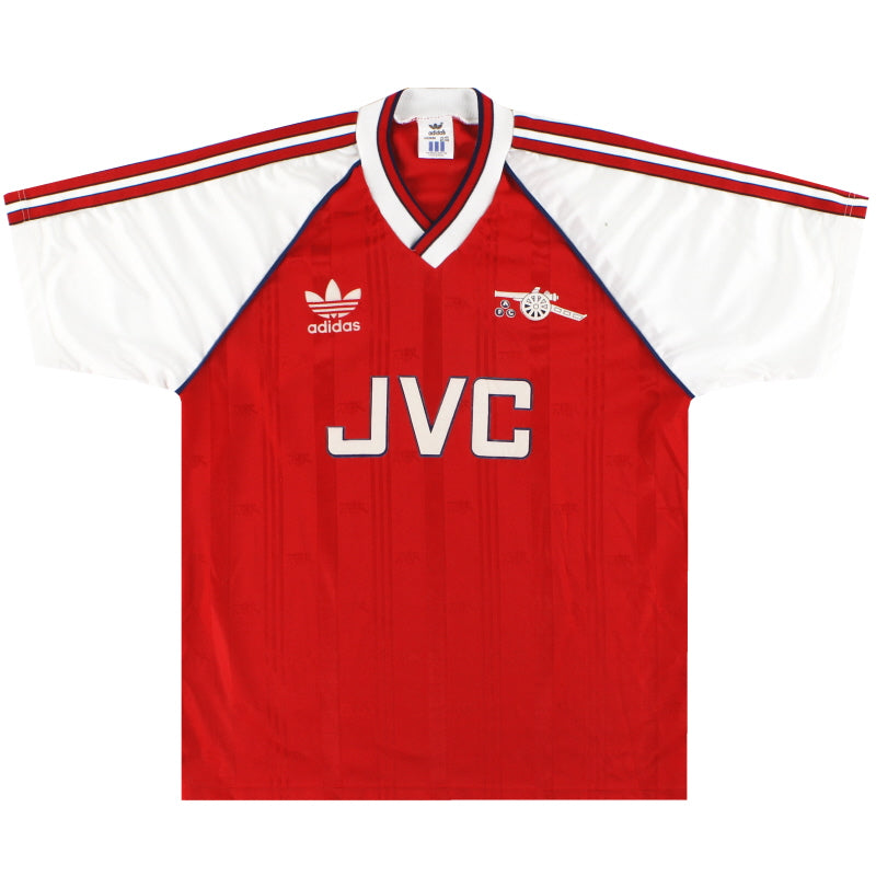 1988-90 Arsenal adidas Heimtrikot M