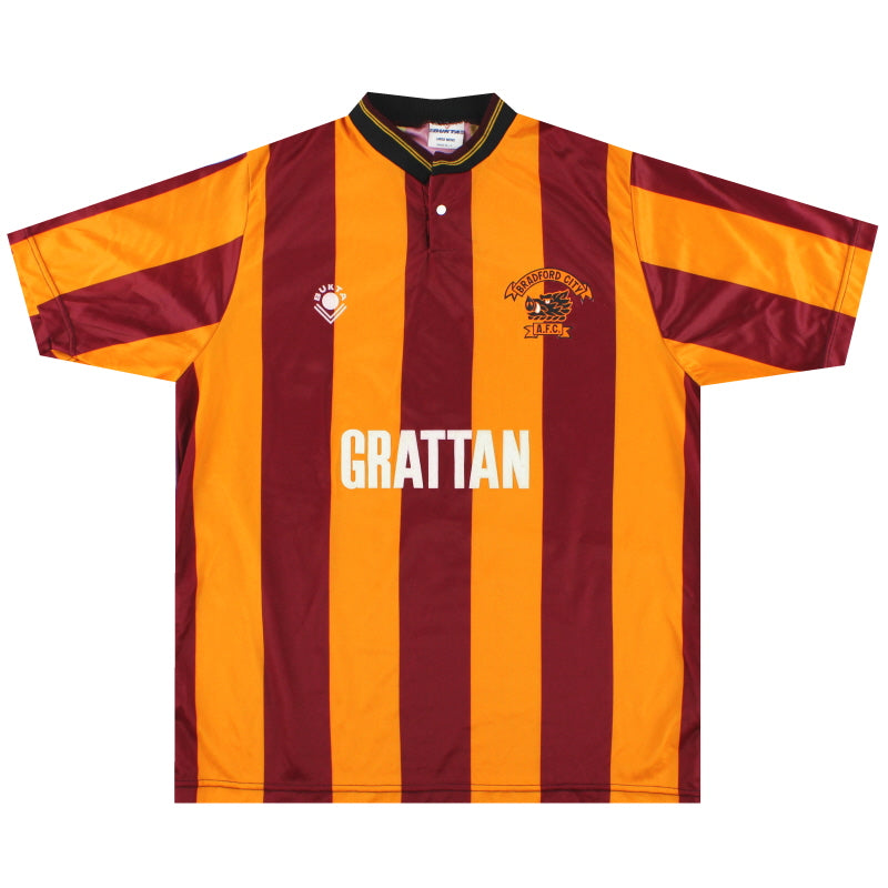1988-90 Bradford City Bukta Heimtrikot L