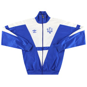 1988-90 FC Everton Umbro Zip Trainingsjacke *Neuwertig* S