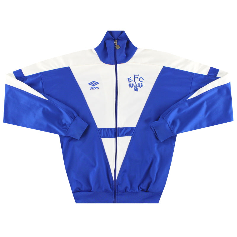 1988-90 FC Everton Umbro Zip Trainingsjacke *Neuwertig* S