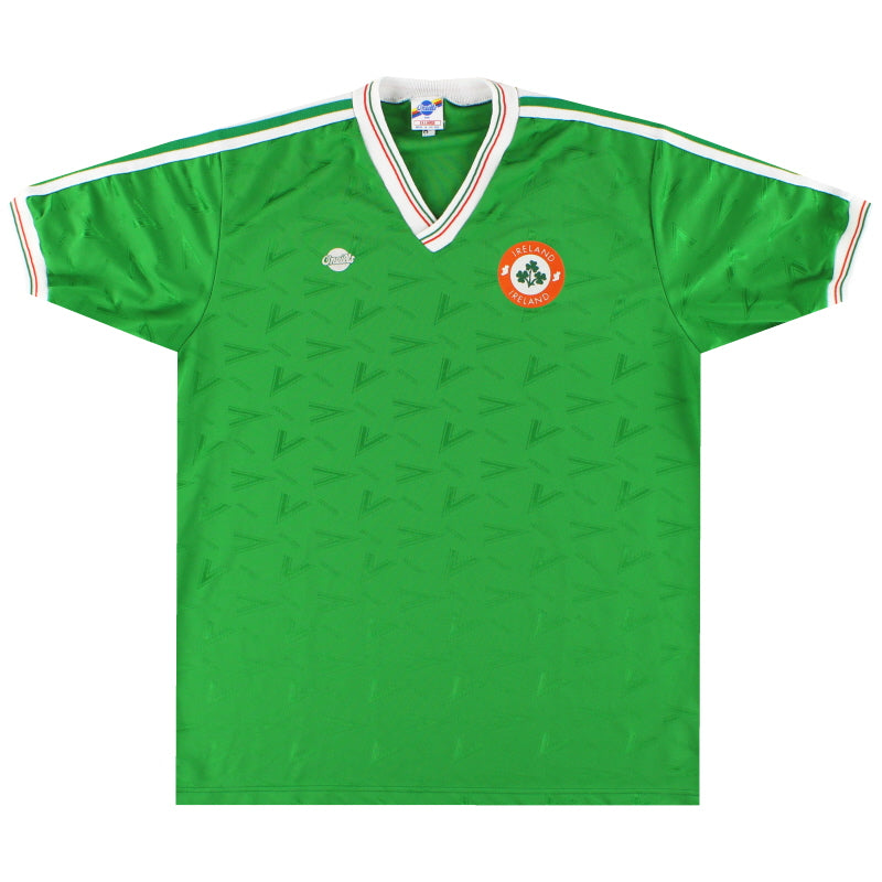 1988-90 Irland O'neills Fan Heimtrikot XL