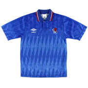 1989-91 Chelsea Umbro Heimtrikot Gr. Jungen