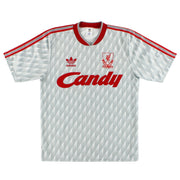 1989-91 Liverpool adidas Auswärtstrikot Gr. L.Jungen