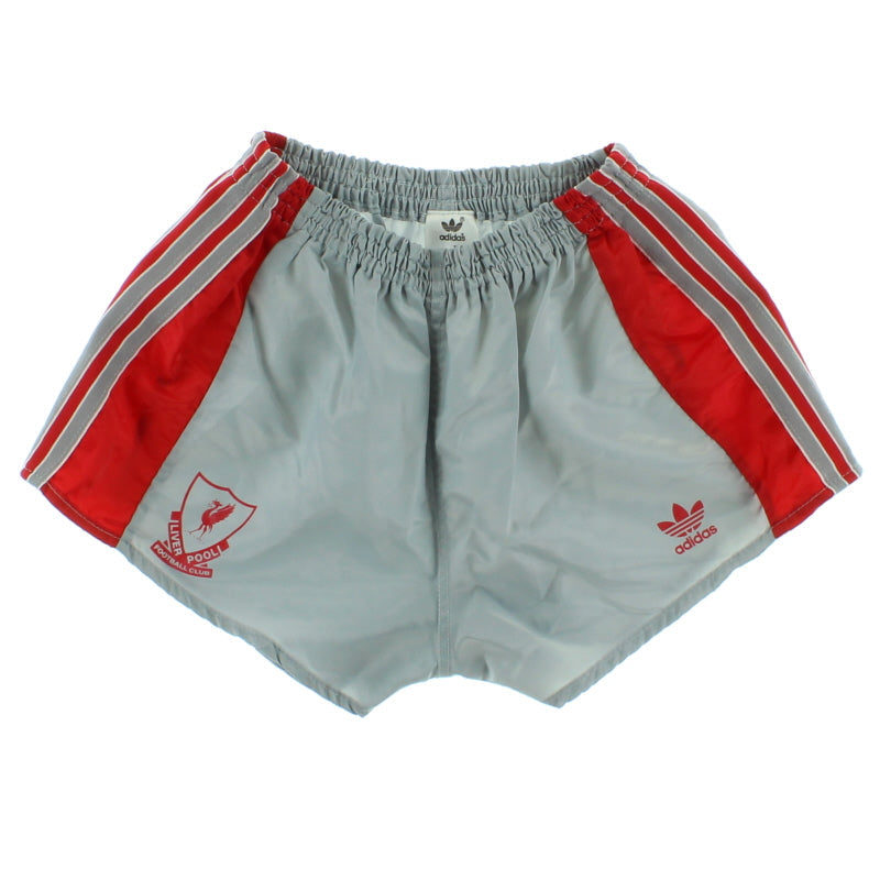 1989-91 FC Liverpool Auswärtsshorts adidas S