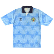 1989-91 Manchester City Umbro Heimtrikot M