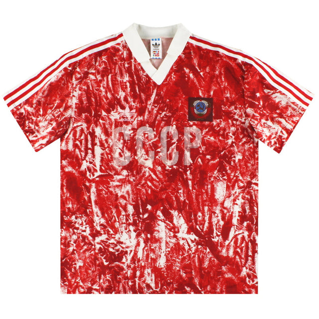 1989-91 Soviet Union adidas Home Shirt L