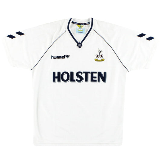 1989-91 Tottenham Hummel Home Shirt L