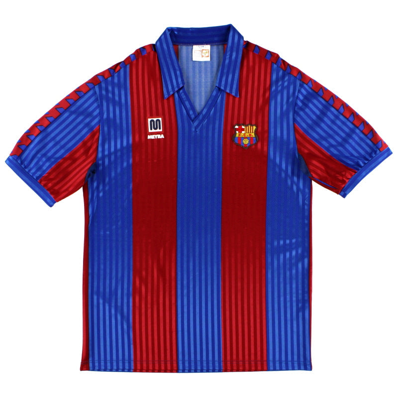 1989-92 Barcelona Meyba Heimtrikot L