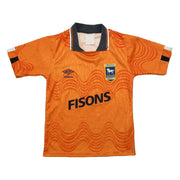 1989/92 Ipswich Town Auswärtstrikot (S. Kinder) Umbro