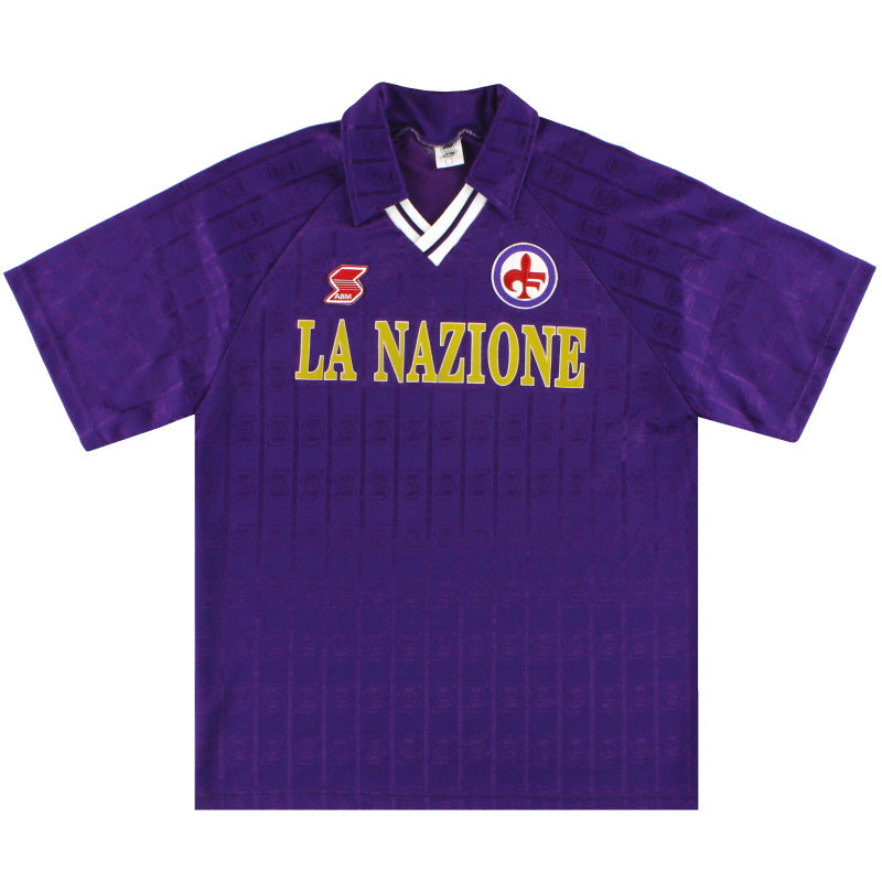 1990-91 Fiorentina Heimtrikot M