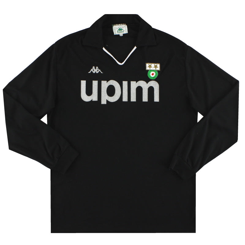 1990-91 Juventus Kappa Auswärtstrikot Langarm XL