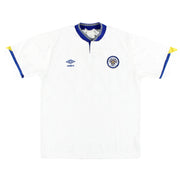 1990-91 Leeds Umbro Heimtrikot #10 M