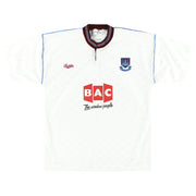 1990-91 West Ham Bukta Auswärtstrikot L