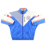 1990-91 Ajax Umbro Trainingsjacke Spielerversion L