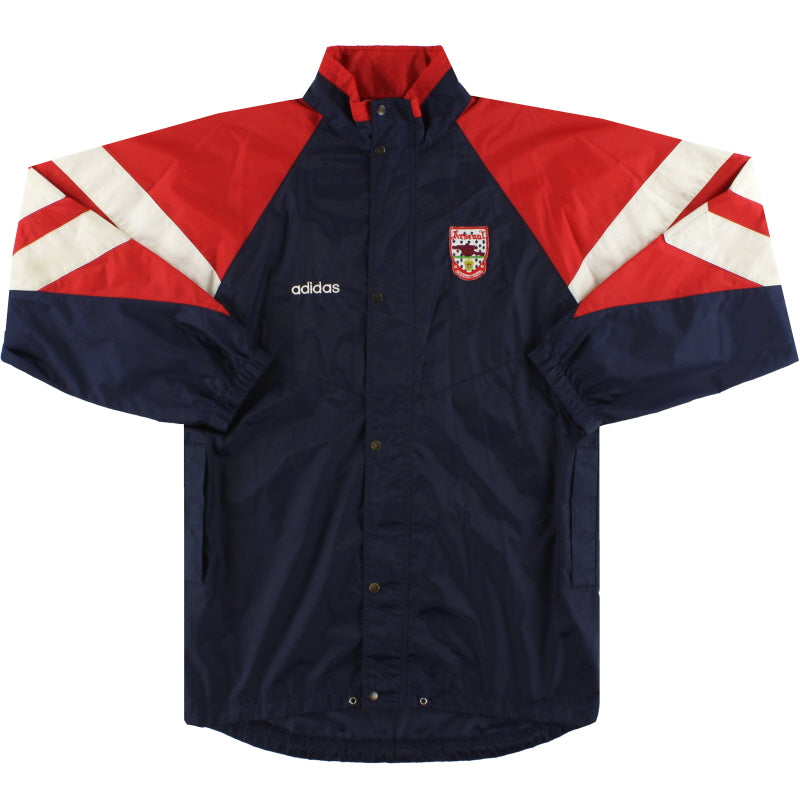 1990-92 Arsenal adidas Regenmantel M