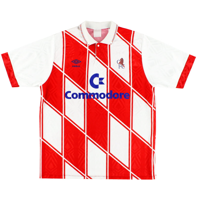 1990-92 Chelsea Umbro Auswärtstrikot XL