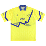 1990-92 Everton Umbro Auswärtstrikot L