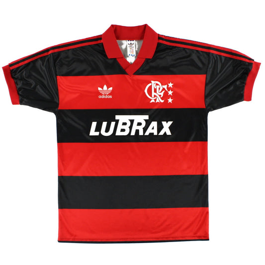 1990-92 Flamengo adidas Home Shirt L