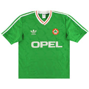 1990-92 Irland adidas Heimtrikot S