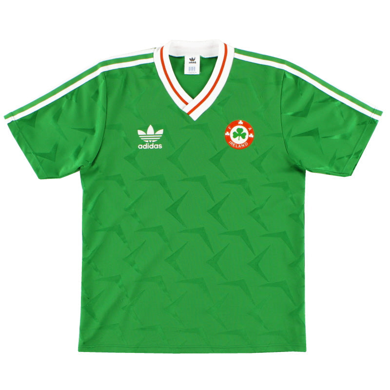 1990-92 Irland Heimtrikot S