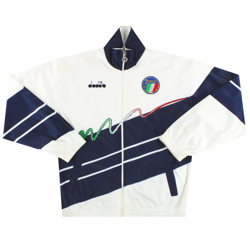 1990-92 Italien Diadora Trainingsjacke XL