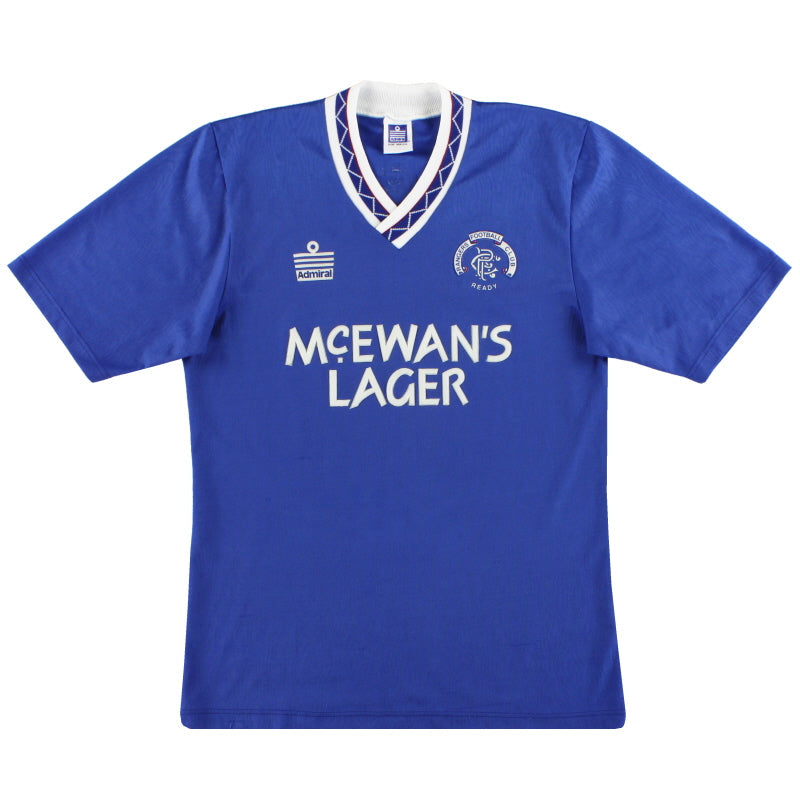 1990-92 Rangers Admiral Heimtrikot L