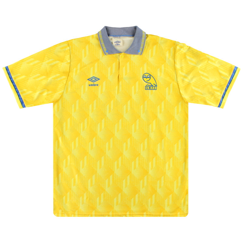 1991-92 Sheffield Wednesday Umbro Auswärtstrikot L