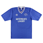 1990-92 Rangers Admiral Heimtrikot #10 M