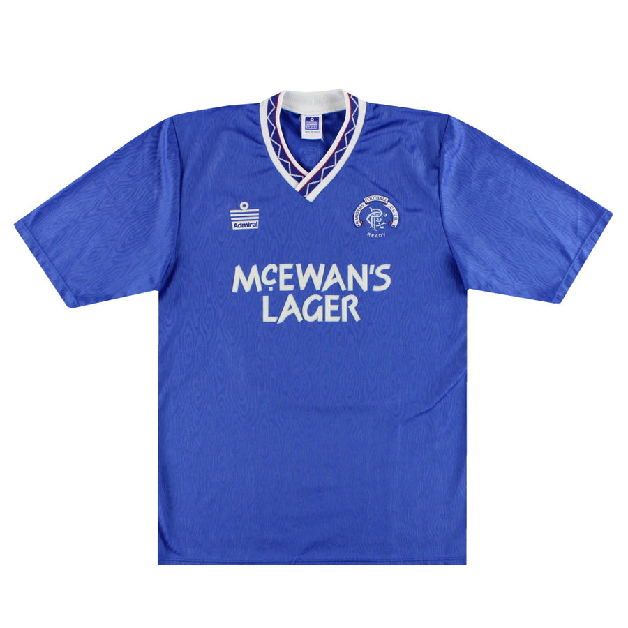 1990-92 Rangers Admiral Heimtrikot #10 M