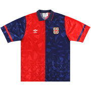 1990-93 Cagliari Umbro Heimtrikot L