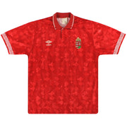 1990-93 Ungarn Umbro Heimtrikot L