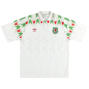1990-93 Wales Umbro Auswärtstrikot L