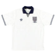 1990 England Umbro 'Italy '90' Heimtrikot S