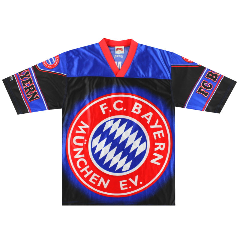1990er Bayern München Nutmeg Grafik Oversized Shirt XL
