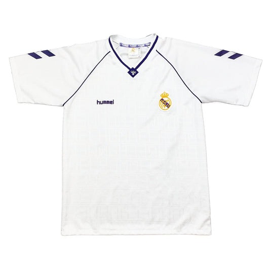 1990/91 Real Madrid Home Shirt (XL) Hummel