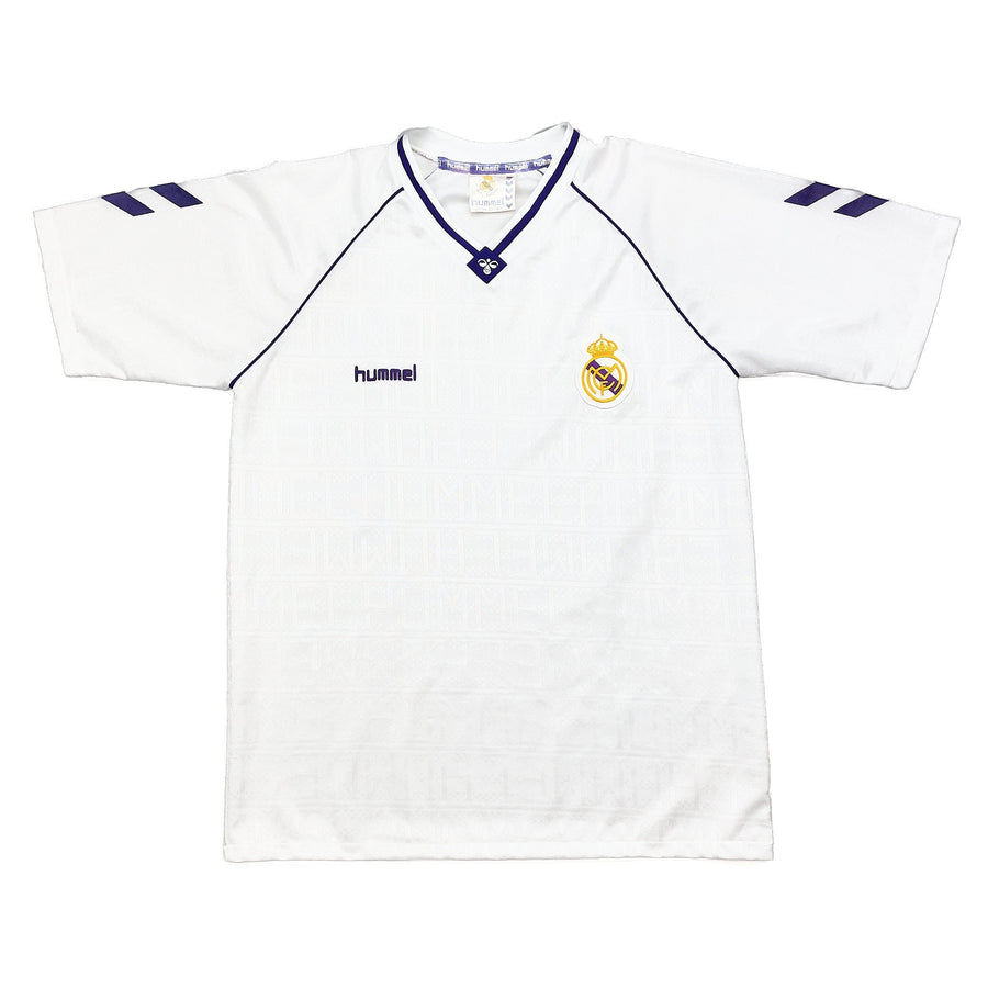 1990/91 Real Madrid Heimtrikot (XL) Hummel