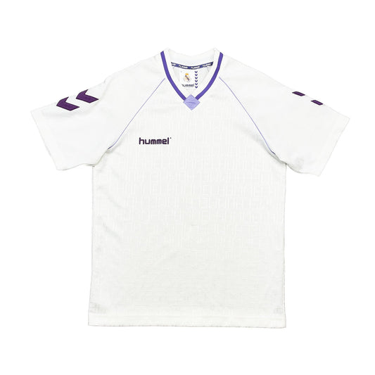1990/91 Real Madrid Template Home Shirt (S) Hummel