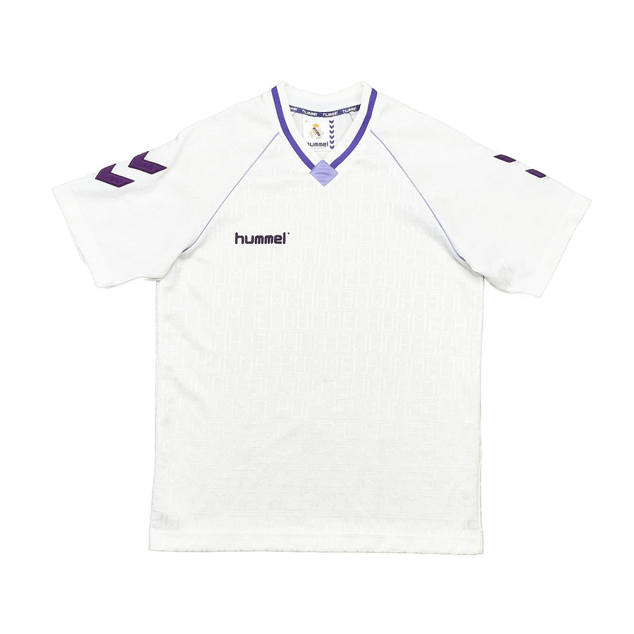 1990/91 Real Madrid Template Heimtrikot (S) Hummel