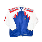 1990/92 Frankreich Windbreaker Jacke (L) Adidas