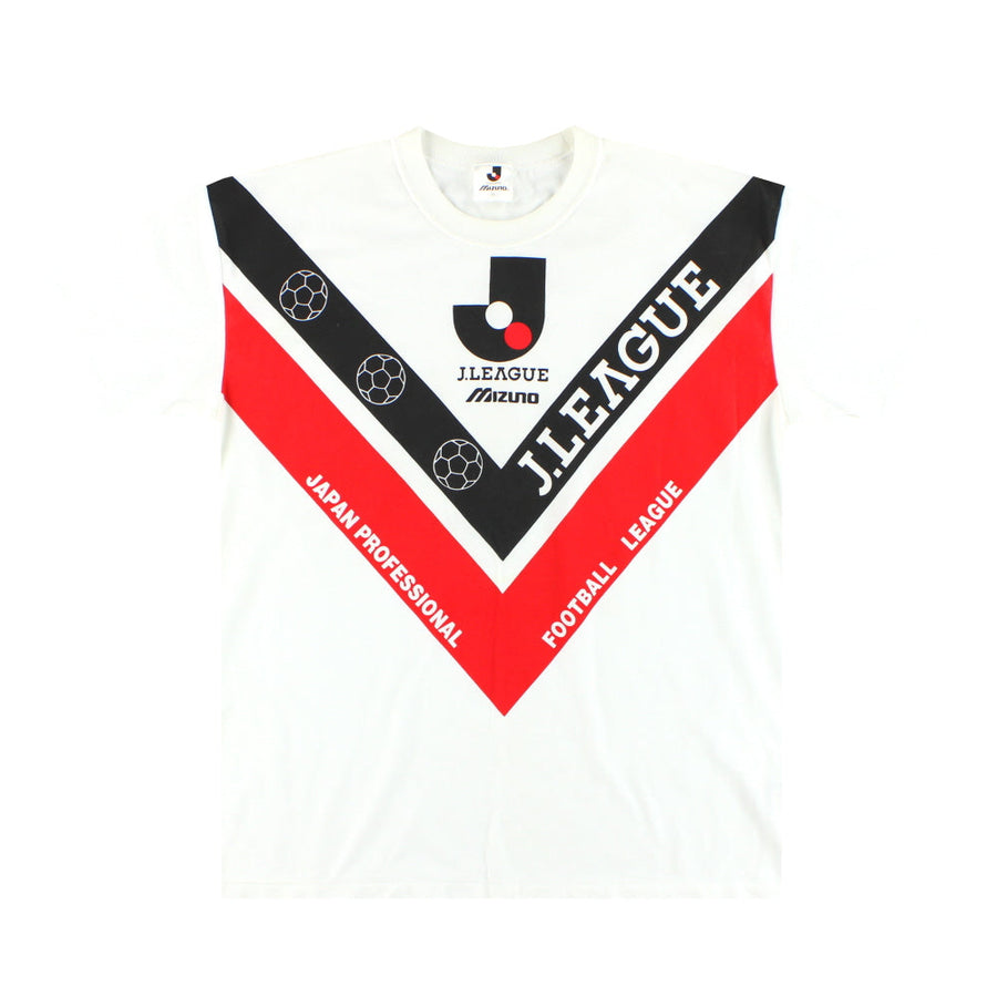 1990er J. League Mizuno Freizeit-T-Shirt *Neuwertig* L
